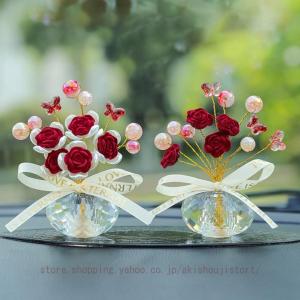 SWAROVSKI（スワロフスキー） クリスタル 置物 花 Florereローズ