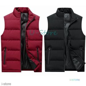 ダウンベスト メンズ 大きいサイズ 40代 6l ベストダウン中綿メンズ