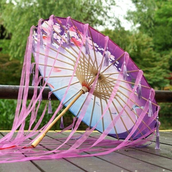 傘 女性傘 婦人傘 おしゃれ 番傘 撮影傘 結婚式 絹張りの傘 古風装飾 写真プロップ傘 撮影，長傘...