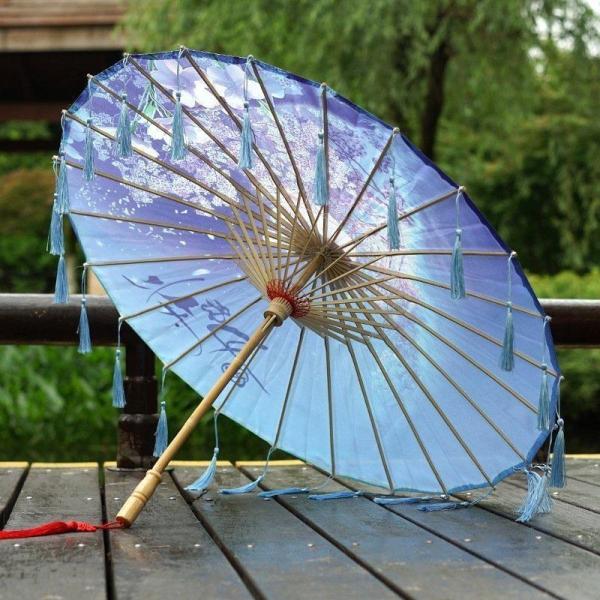 傘 女性傘 婦人傘 おしゃれ 花嫁 撮影傘 結婚式 番傘 古風装飾 写真プロップ傘 撮影傘 長傘 和...