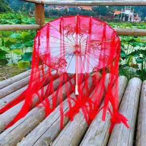 傘 古風紙傘 和傘 踊り傘 日傘 唐傘 和装 中国風 料理店 飾り傘 長傘 　文化祭　学園祭　小物 ...