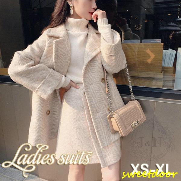 卒業式 服 母 セットアップ レディース ブレザー 秋 冬 フォーマル ショートスカート  スーツ ...