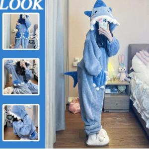 ペアパジャマ カップル春秋 冬チェック柄綿 長袖パジャマ 前開き