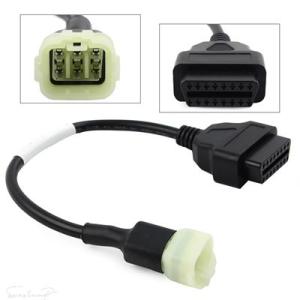互換品 OBD Z900 Z900RS ZX10R ZX14R H2 バイクコネクタ診断ツールアダプ...
