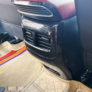 【互換品】 MG HS 2018-2023年用 ABS 車内リアエアコン吹き出し口フレーム アンチキ...