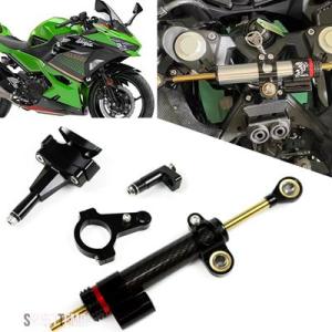 互換品 400 Z400 ZX-4R ZX4R CNC ステアリング カワサキ ニンジャ400 ニン...