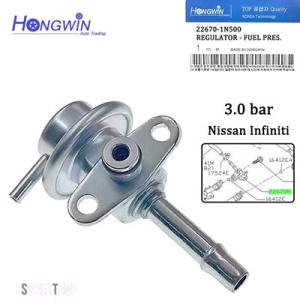 互換品 日産 燃料圧力レギュレーター 3 BAR アルメーラ AD サニー セントラ アベニール イ...