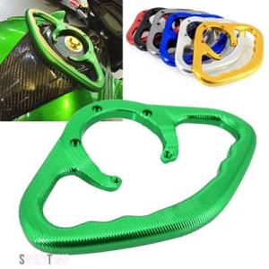 互換品 ZX6R ZX10R ZX ZZR600用 カワサキ バイク用安全ハンドル 燃料タンク用安全...