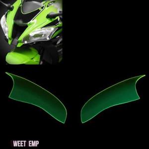 互換品 ZX10R ZX 10R 2019年式バイク用ヘッドライトガードヘッドライトレンズカバープロ...
