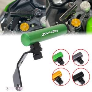 互換品 カワサキ バイク用フロントスタンドホルダー スマートフォン 携帯電話ホルダー ナビゲーション...