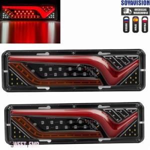 LED テールランプ 12V/24V兼用 丸型 汎用 トラック/ボートトレーラー等