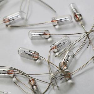 互換品 気候ラジオスイッチボタン電球 12V 10個入り 5mm 4mm 3mm 小型電球 麦米球 ...