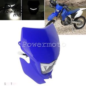 互換品 ホンダ モトクロス用フロントヘッドライトLEDフォグランプランニングランプマスク WR250...