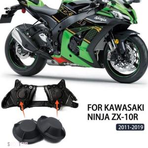 互換品 ZX 6R 636 10R R1 フロントヘッドライトリアカバーヘッドランプキャップ カワサ...