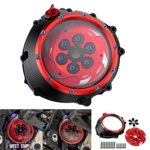 互換品 BMW S1000RR S1000R S1000XR HP4用クリアクラッチカバー エンジン...