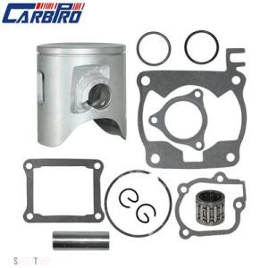 互換品 CR-125 CR125R 2002年用トップエンドピストンガスケットキット（ピン付き）ベア...
