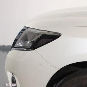 互換品 2018年用 カーヘッドライトランプフィルムトリムステッカーカーアクセサ 日産 パスファイン...