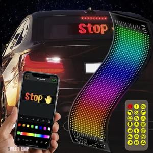 【互換品】 LED マトリックス ピクセル パネル DIY RGB 照明 グラフィティ スクロール ...