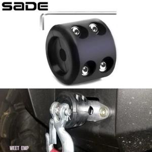 【互換品】 ゴム製ウィンチストッパー（UTV ATV用）、ウィンチケーブルフックストッパー（牽引フッ...