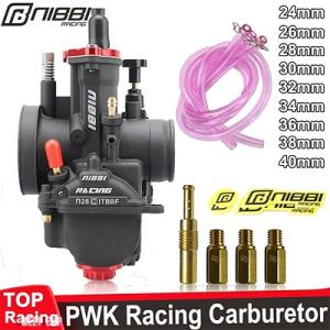 【互換品】 NIBBI PWK レーシングキャブレター PWK24/26/28/30/32/34/3...