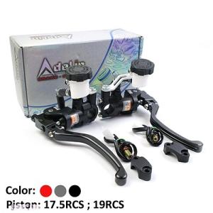 【互換品】 19 RCS 17.5 アデリンブレーキラインクラッチマスターシリンダー油圧 7/8 "...