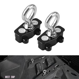 互換品 UTV 2/4 個 CAN AM X3 2017-2021 ロックタイダウンアンカー CAN...