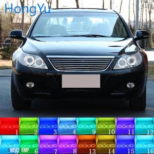 【互換品】 BYD ヘッドライトマルチカラー RGB LED エンジェルアイズリングアイ DRL R...