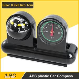 互換品 1X 360 度回転防水温度 ABS プラスチックナビゲーションボール型車コンパスバランスレ...
