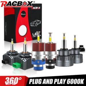 【互換品】 30000LM 300 ワット 360 D2S D4S LED 電球 D1S D3S ヘ...