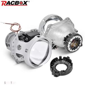 【互換品】 3.0 "ヘッドライト HID バイキセノン HELLA 3R G5 5 プロジェクター...