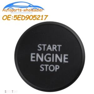 互換品 フォルクスワーゲン エンジンスタートストップスイッチワンキースタートボタン 5ED90521...