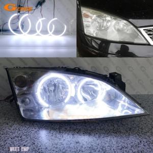 互換品 LED エンジェルアイズキットハローリングデイライト フォード MK3 2000 2001 ...