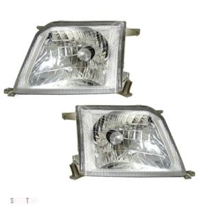 互換品 個ヘッドライト トヨタ 2 FJ90 RZJ90 KZJ90 1995 1996 1997 ...