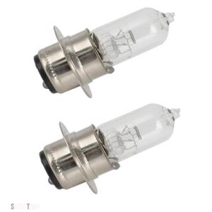 互換品 ホンダ バイクフロントヘッドライト電球モト 6V 25 ワット LED ランププラグアンドプ...