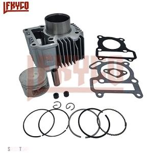 互換品 ヤマハ バイクアクセサリー 57.4 MMエンジン部品シリンダーピストンリングキット 150...