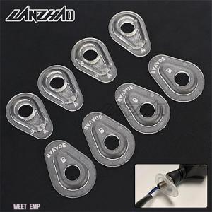 互換品 2 ペアバイクウィンカーライト取付アダプターブラケット穴パッドR1 R6 R6S R3 R2...