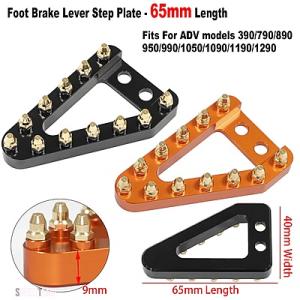 互換品 KTM ブレーキペダル先端トゥフットブレーキレバーステッププレート ADV 250 390 ...