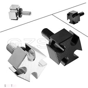 【互換品】 ハーレー バイク 1/4インチ シート クロススクリューボルト スポーツスター ソフテイ...