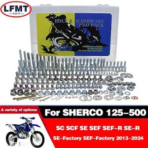 互換品 パーツそ他 ハードウェアボルト フルプラスチックファスナーキット SHERCO SC SCF...