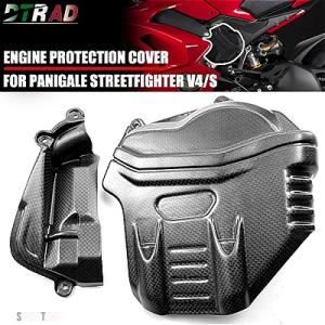 互換品 V4 V4S V4R 2018-2022 エンジン熱傷防止カバー ドゥカティ ストリートファ...