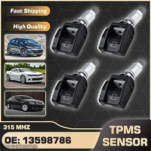 【互換品】 シボレー 315 MHZ TPMS タイヤエア圧センサー ボルト 2018 カマロ 20...