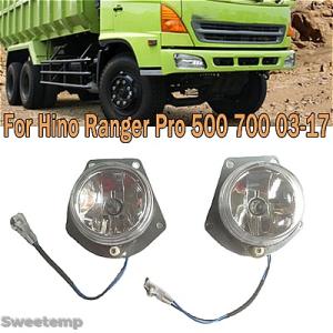 【互換品】 日野 フォグランプ フロントバンパー フォグランプ レンジャー プロ 500 700 シ...