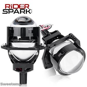 【互換品】 40000LM 160W バイLEDプロジェクターレンズ 右ハンドル用 H4 H7 LE...