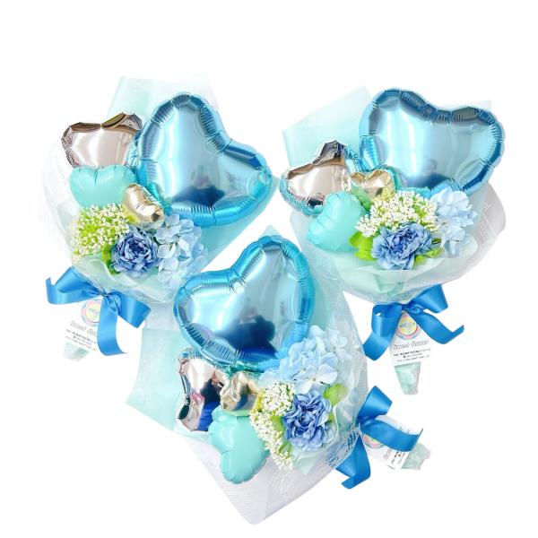 バルーンブーケ プレゼント お祝い メッセージ無料