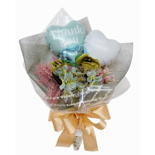 ありがとうを伝えるバルーンブーケ   卒業ブーケ