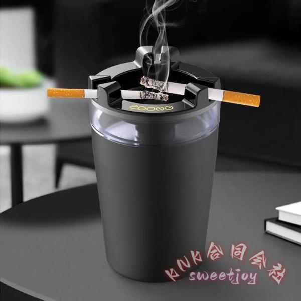水タンク付き灰皿 ステンレス大サイズ車車用屋外おしゃれ漏れない簡単自宅車載両用透明水タンク KNK(...