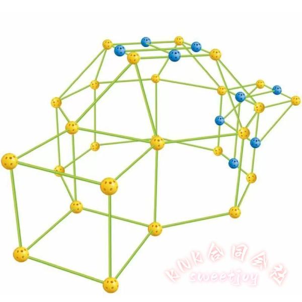 ビルディングフォートキット 87ピース 組み立ておもちゃ KNK(株） DIY 要塞 建物 城 トン...