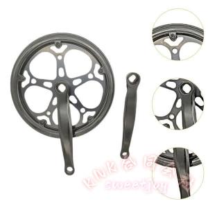 自転車クランクセット 52T シングルチェーン...の詳細画像1