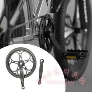 自転車クランクセット 52T シングルチェーン...の詳細画像2