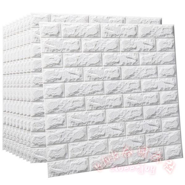 3D壁紙 レンガ 防音シート ウォールステッカー KNK(株) 軽量 レンガシール 壁紙シール 自己...